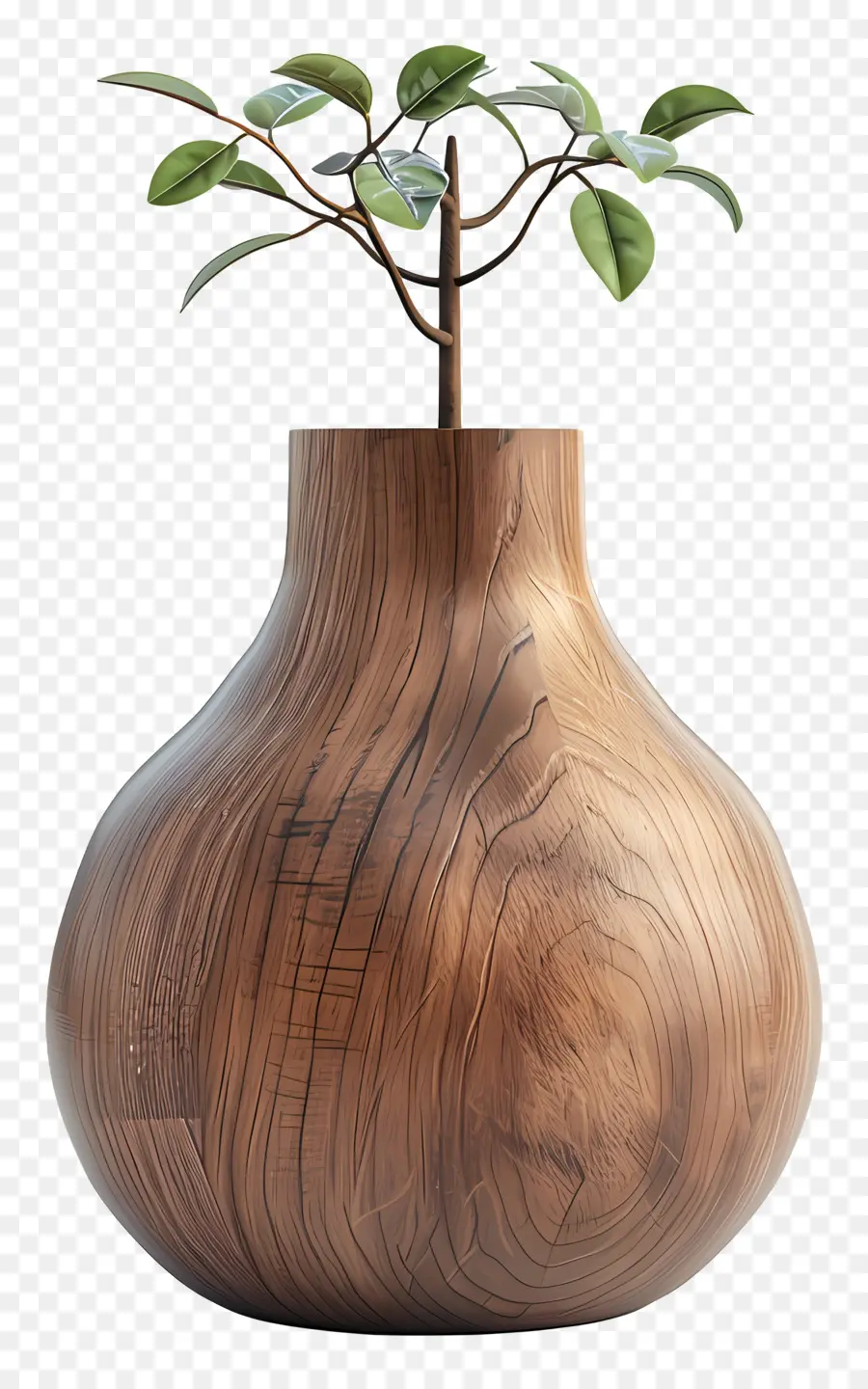 Florero De Madera，Planta PNG