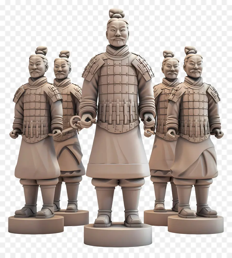 Ejército De Terracota，Guerreros De Terracota PNG