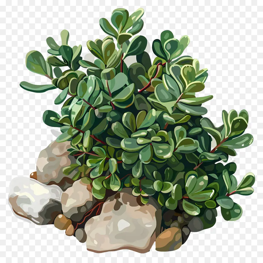 Planta De Jade，Planta Verde PNG