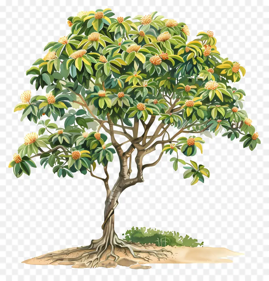 árbol De Ceiba，árbol Verde PNG