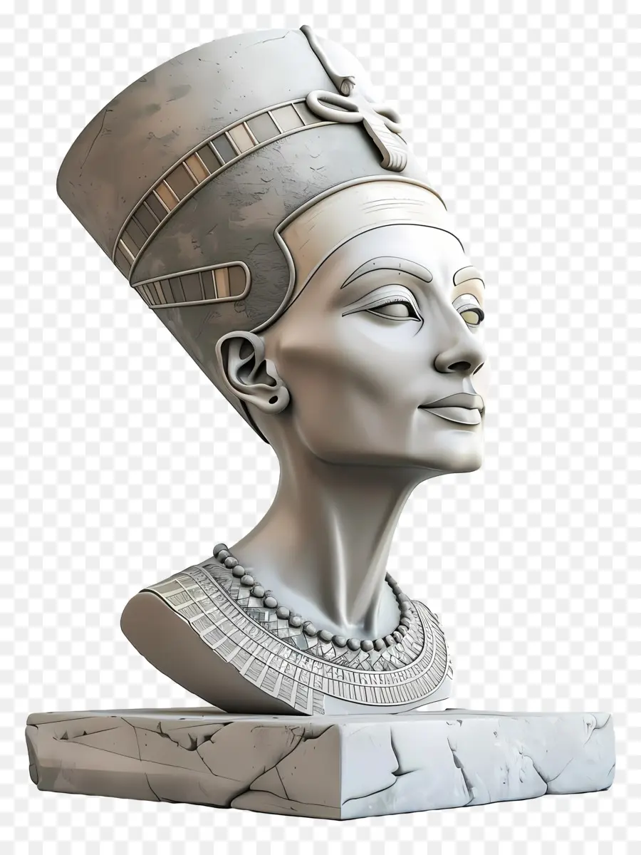 Busto De Nefertiti，La Diosa Isis PNG