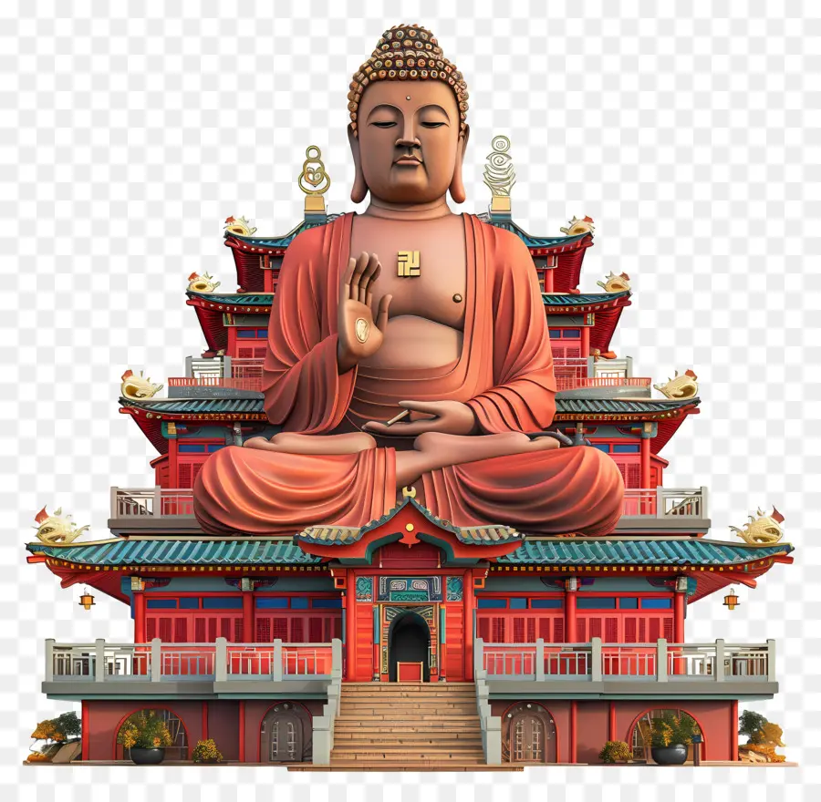 Buda Gigante，Estatua De Buda PNG