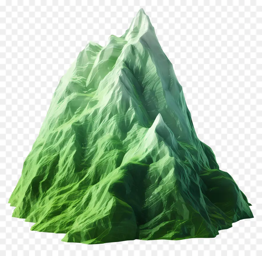 El Verde De La Montaña，Montaña Empinada PNG