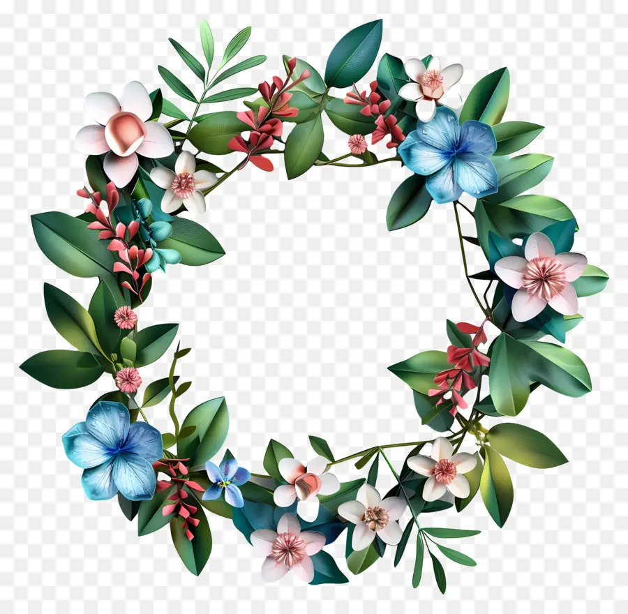 El Día De Las Madres，Floral Corona PNG