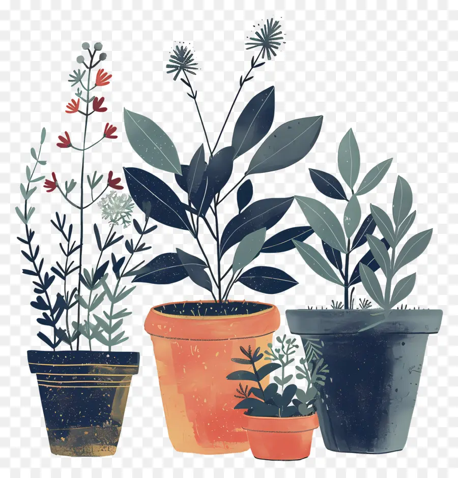 Vivero De Plantas，Las Plantas En Maceta PNG