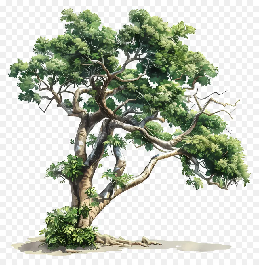 árbol Kapok，Árbol PNG