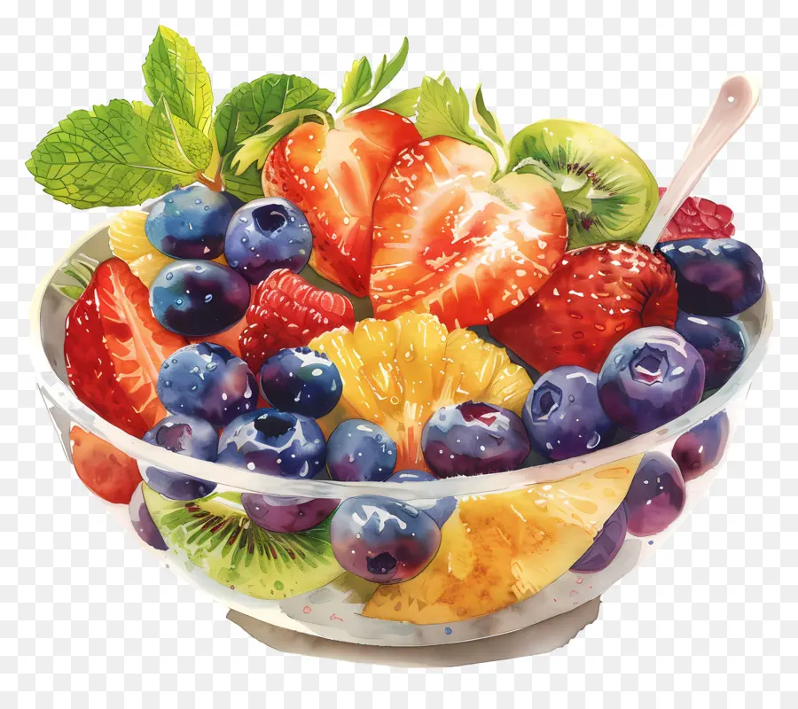 Ensalada De Frutas，Fruta Fresca PNG