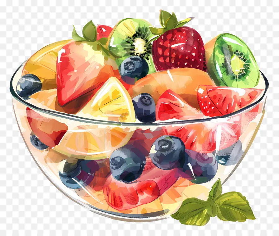 Ensalada De Frutas，Mezcla De Las Frutas PNG