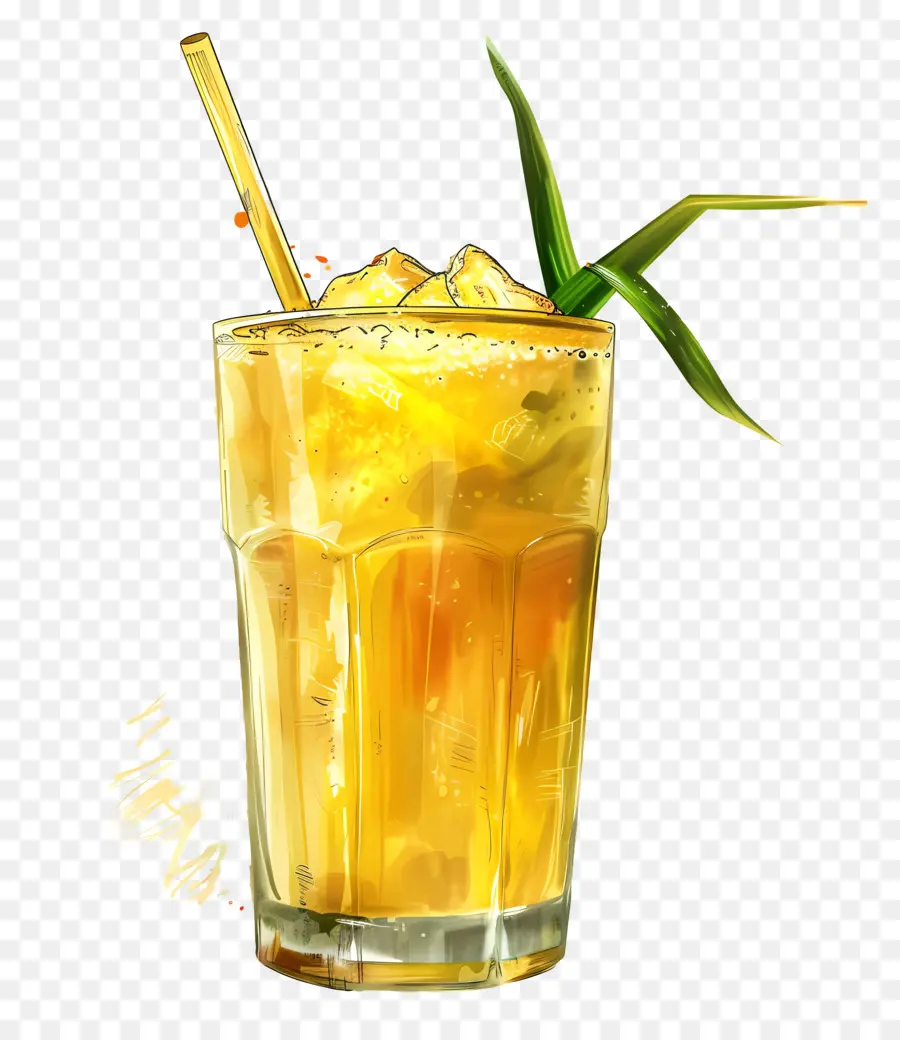 Jugo De Caña De Azúcar，Vidrio PNG