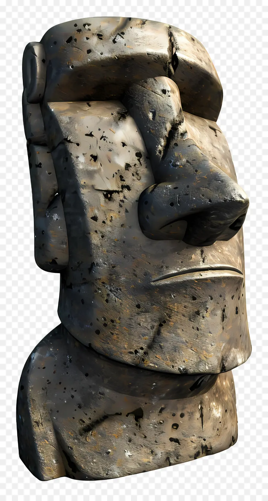 Moai，La Escultura De Piedra PNG