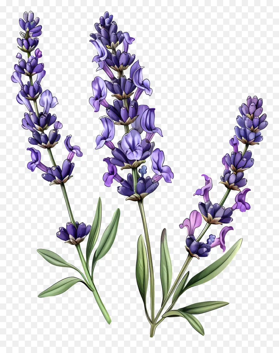 La Flor De Lavanda，Lavanda PNG