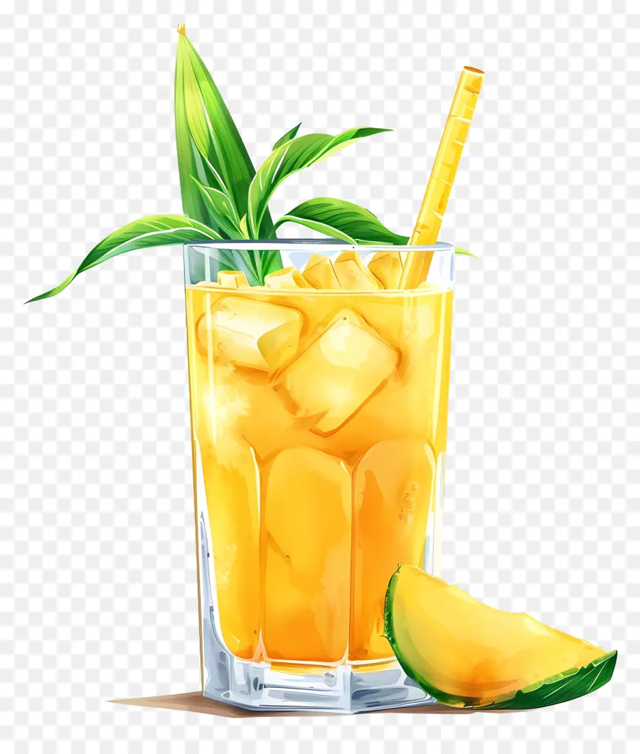 Jugo De Caña De Azúcar，Jugo De Mango PNG