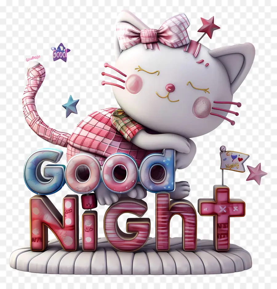 Buena Noche，Gato PNG