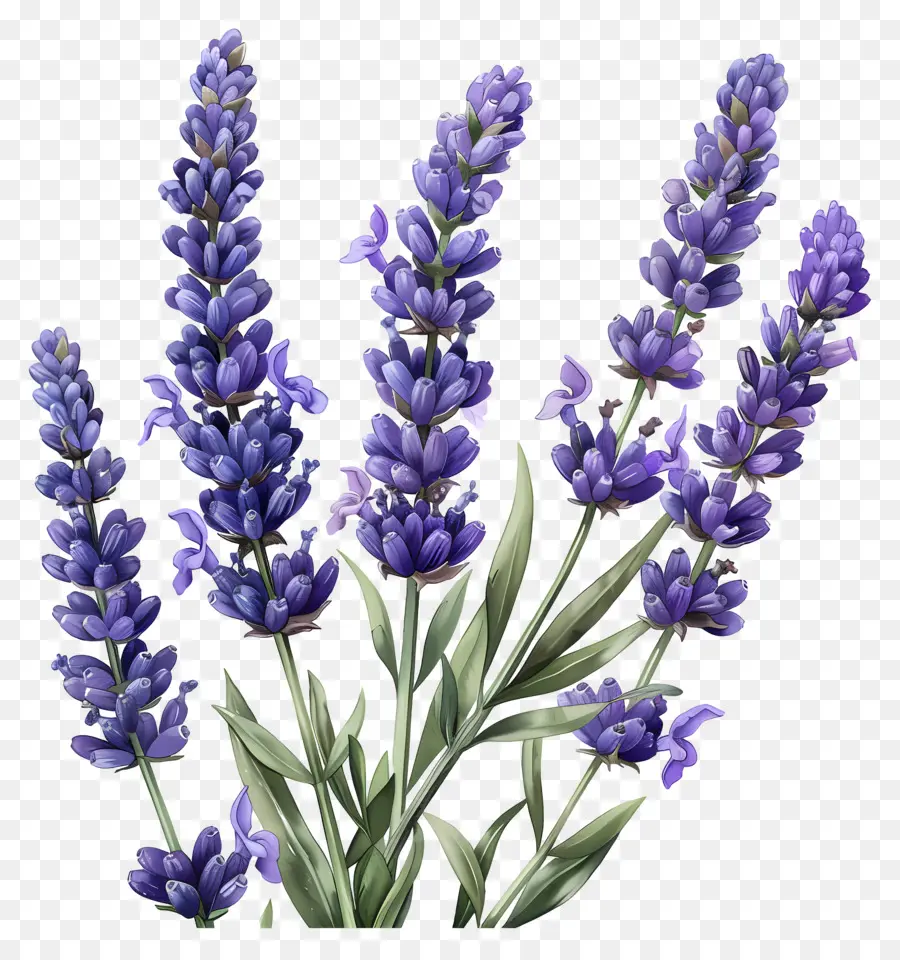 Flor De Lavanda，Lavanda PNG