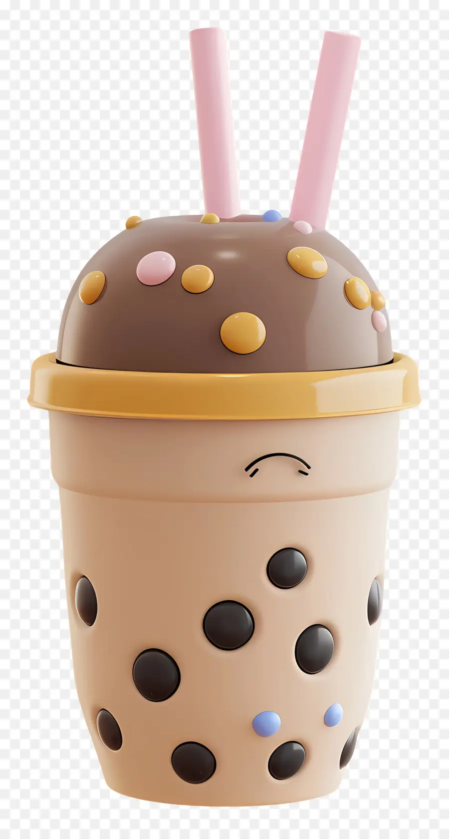 Boba Tea，Chocolate PNG