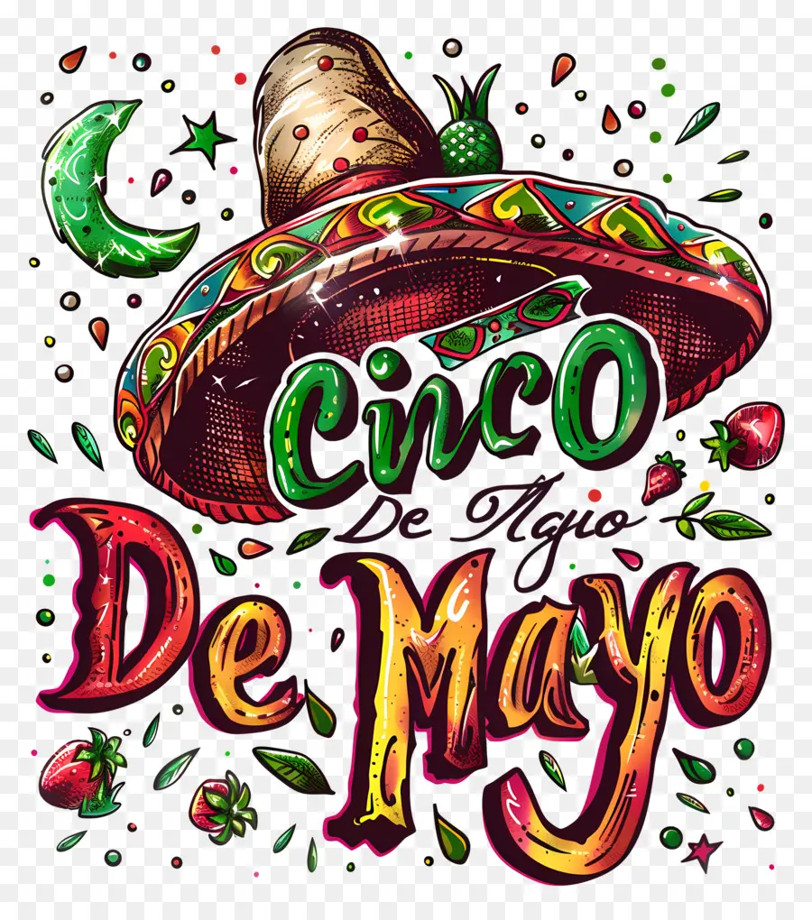 Cinco De Mayo，Sombrero PNG