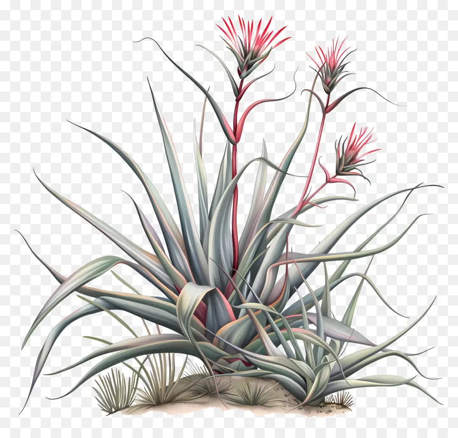 Planta De Aire De Tillandsia，Cactus PNG