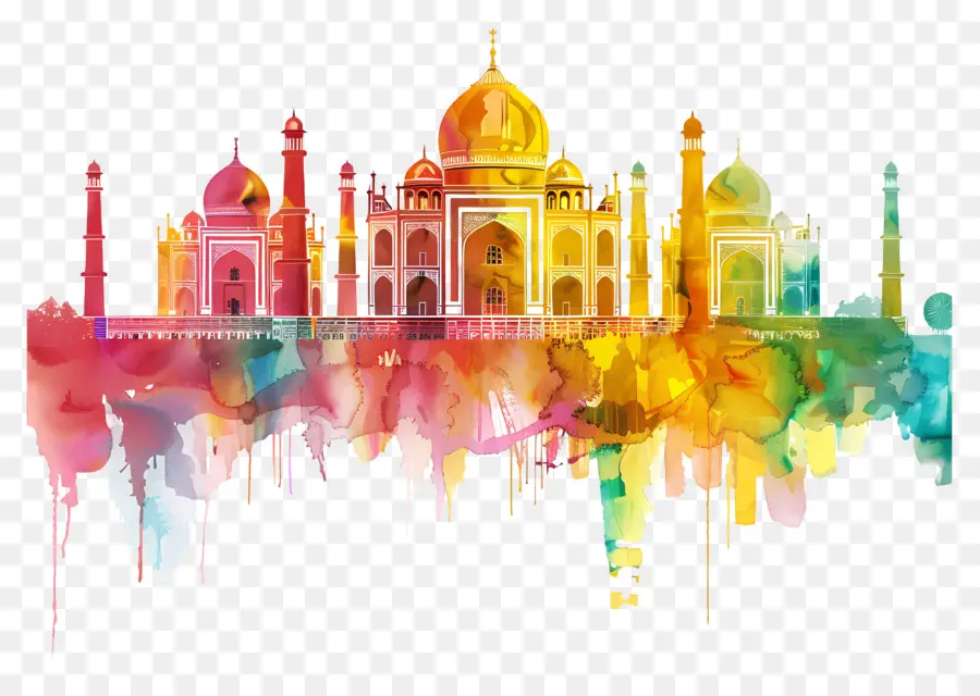 Taj Mahal，La India PNG