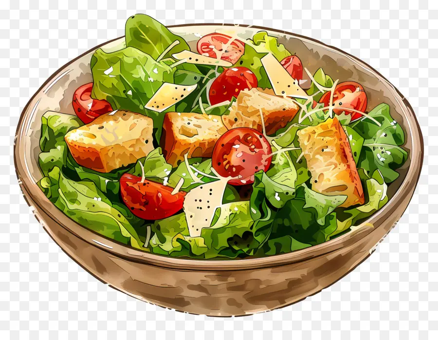 Ensalada César，Ensalada PNG