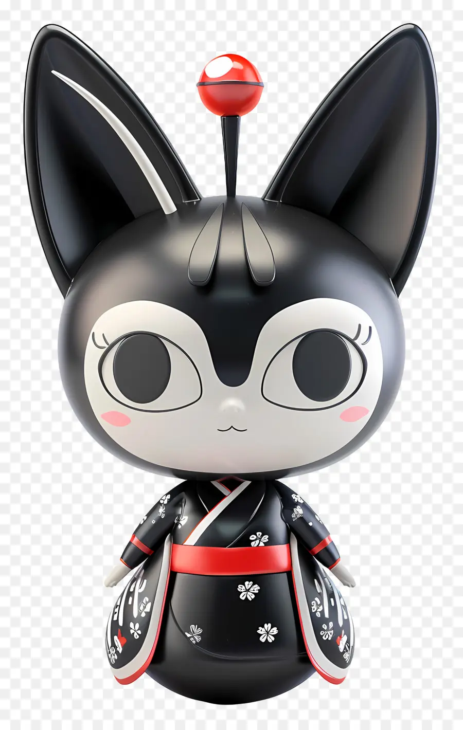 Figura De Kuromi，Criatura De Gato PNG