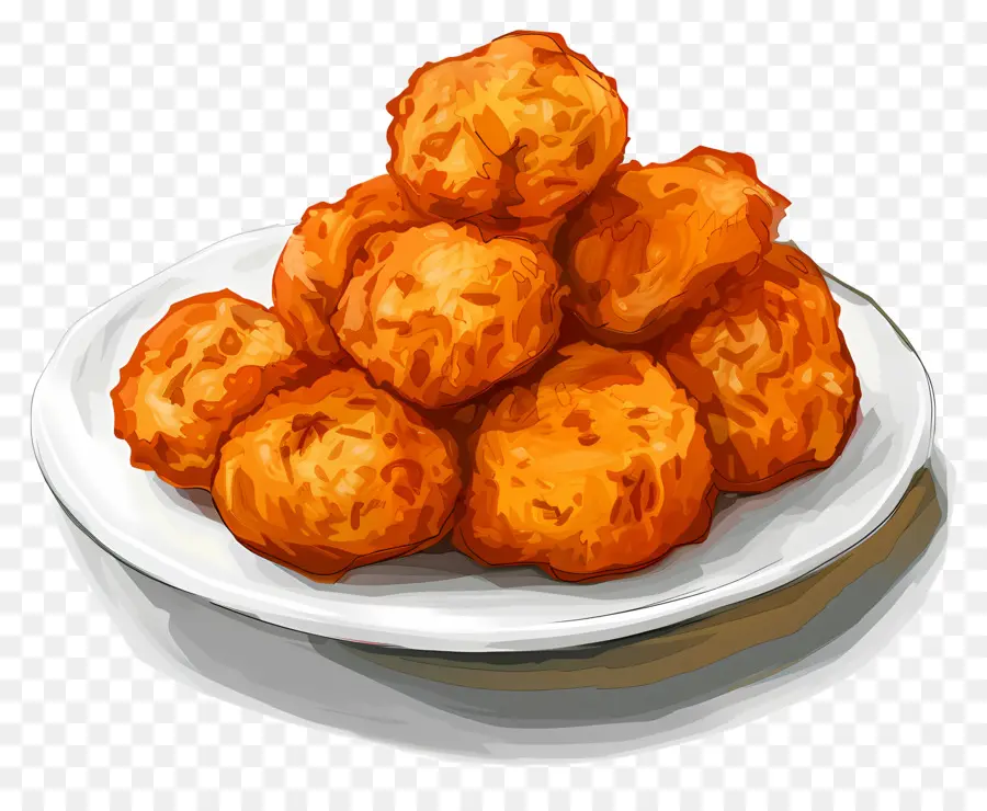 Batata Vada，Nuggets De Pollo PNG