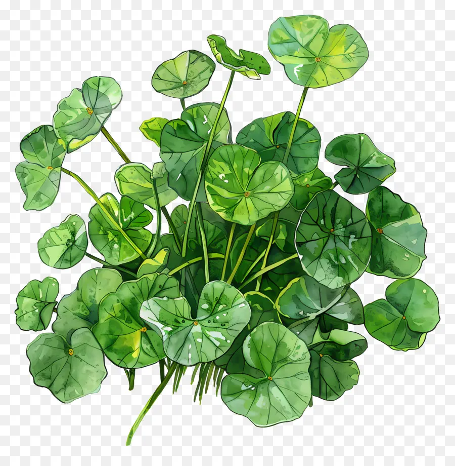 El Gotu Kola，Shamrock PNG