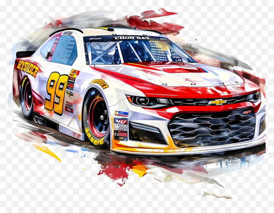 Día De Nascar，Coche De Carreras PNG