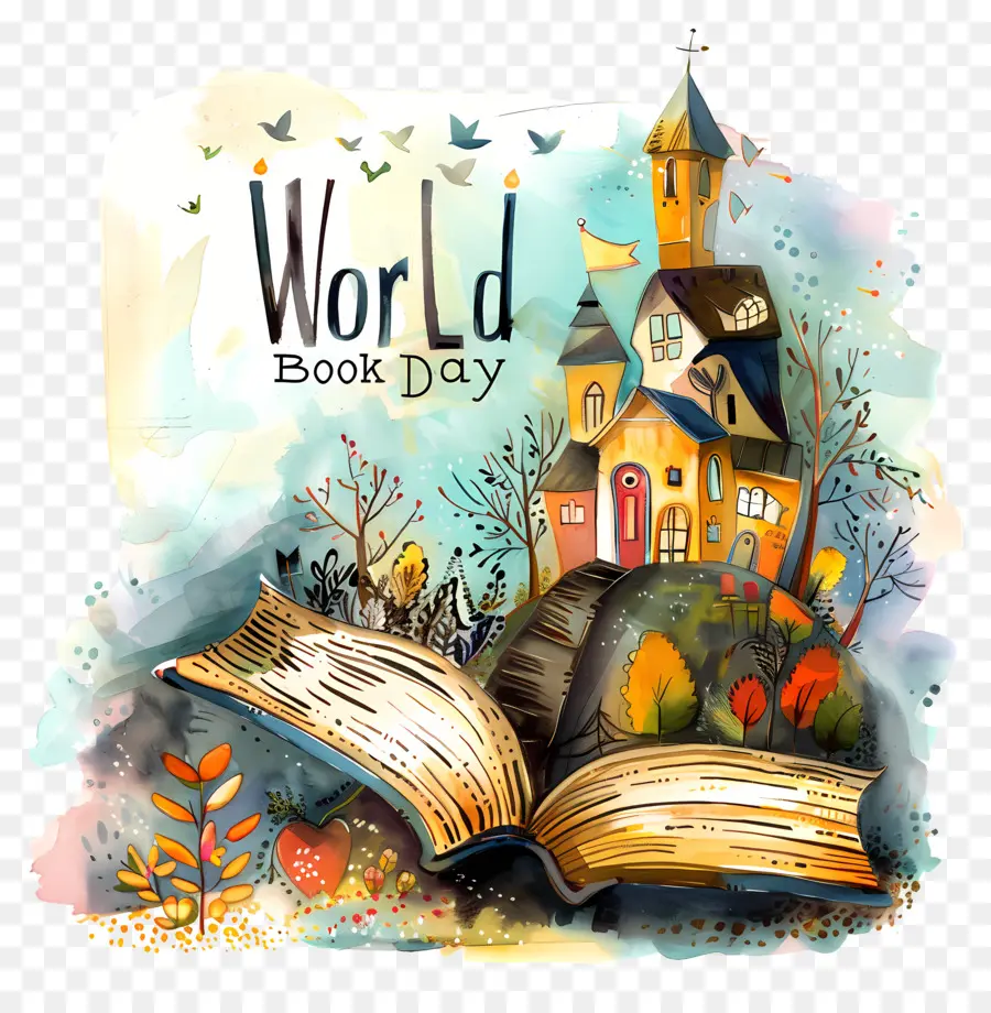Mundo El Día Del Libro，Libro PNG