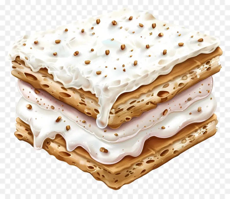 Sandwich De Helado，Helado De Vainilla PNG