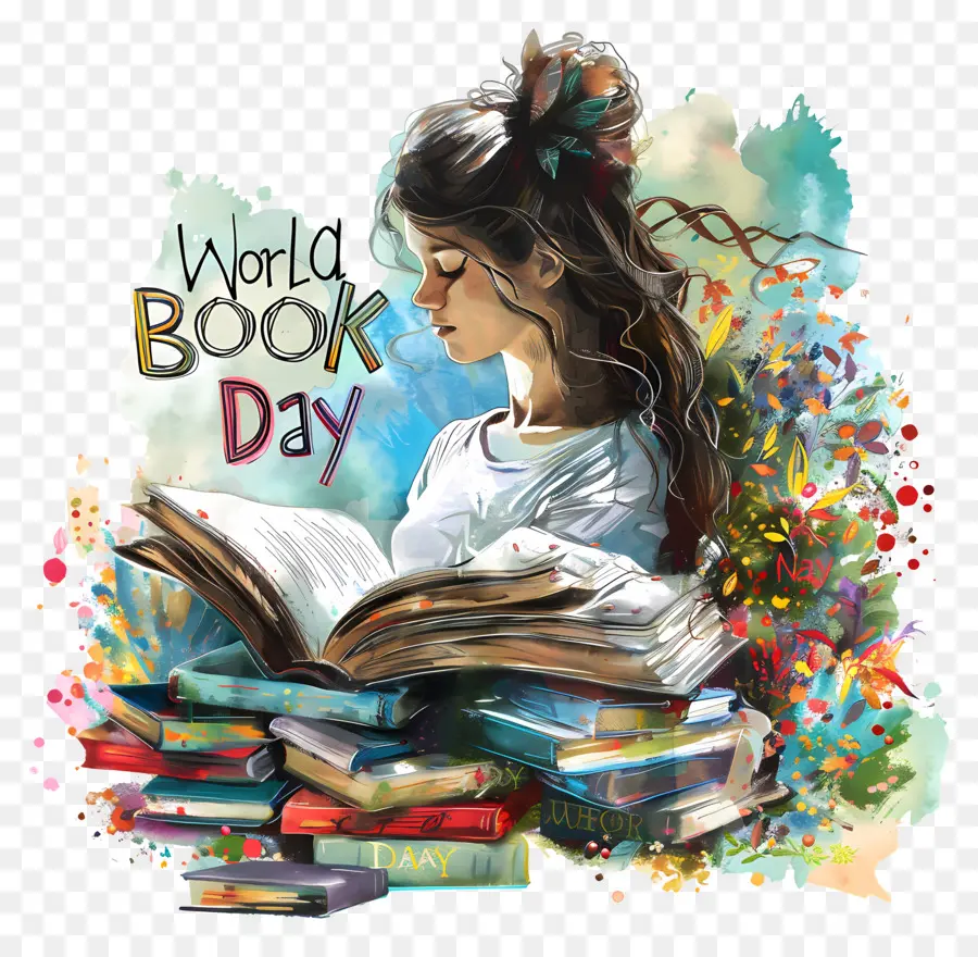 Mundo El Día Del Libro，La Lectura PNG