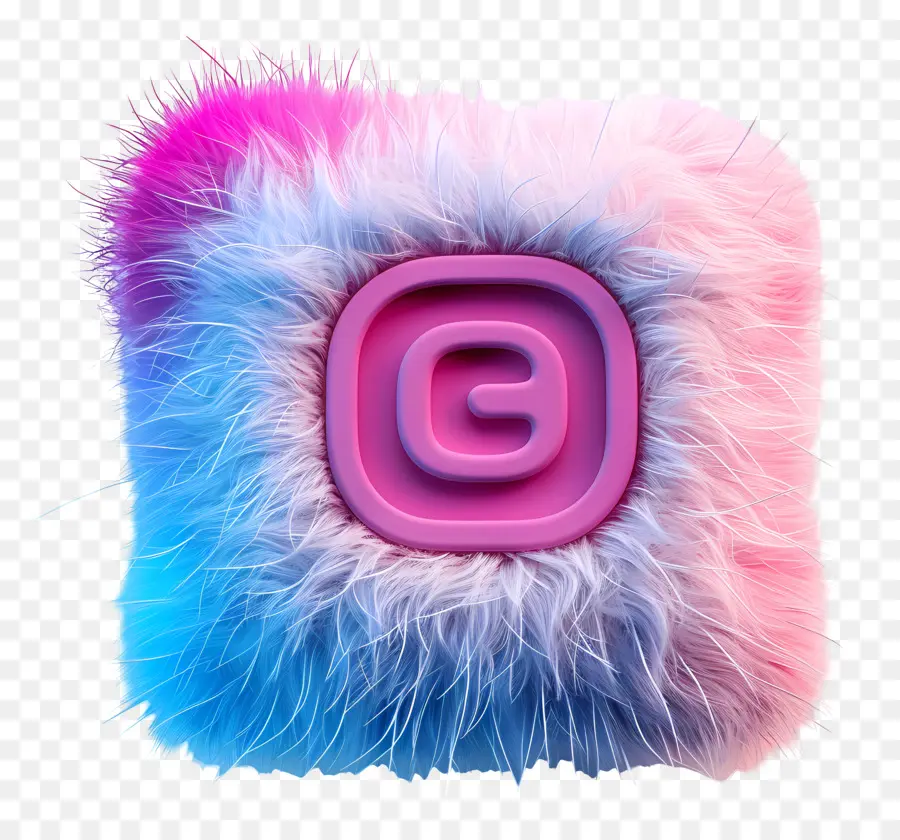 Logotipo 3d Fuzzy，Animal Difuso PNG