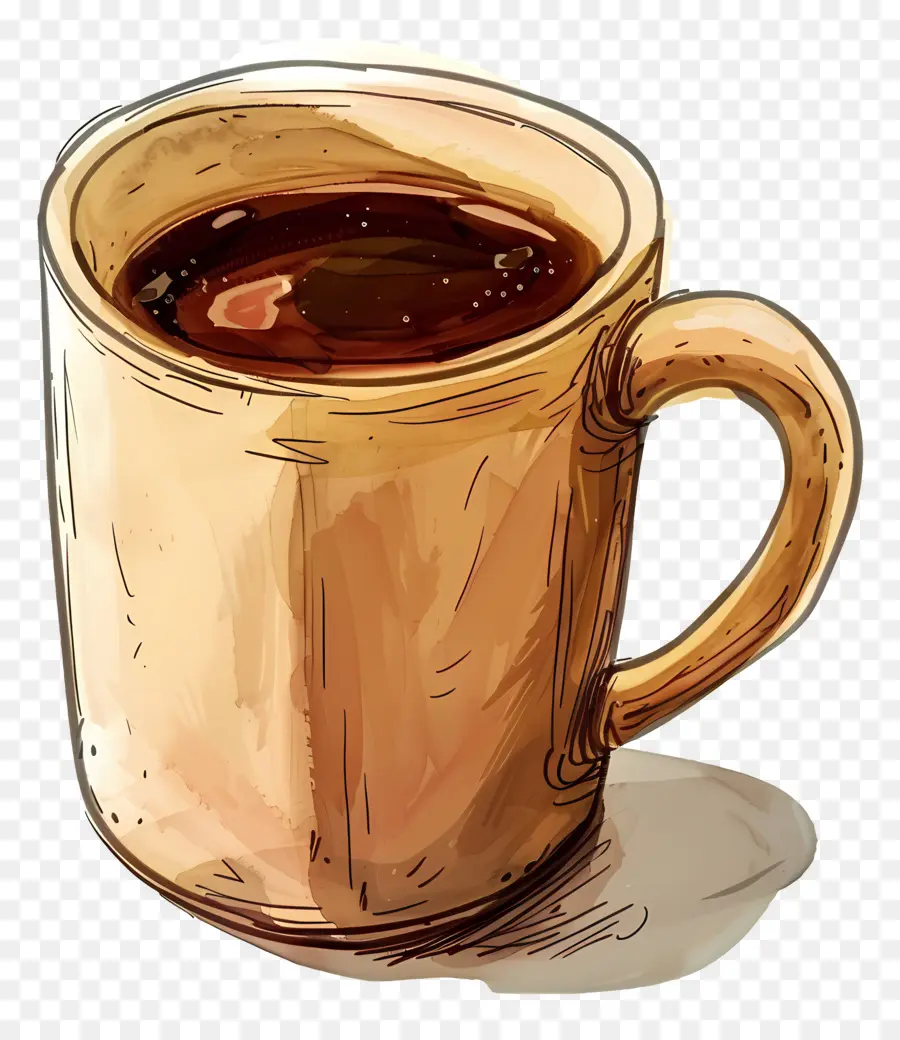 Taza De Cafe，Chocolate Caliente PNG