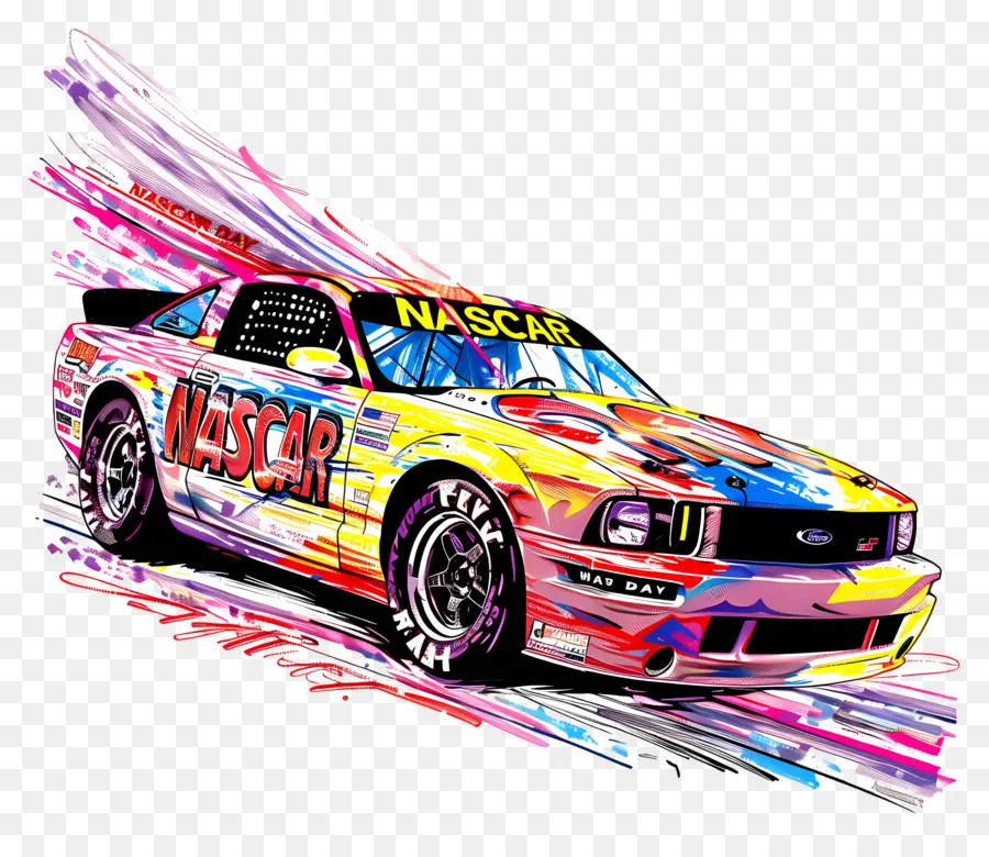 Día De Nascar，El Arte Abstracto PNG