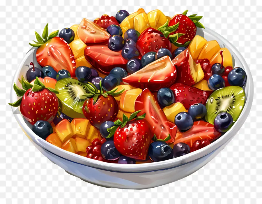 Ensalada De Frutas，Fruta Fresca PNG