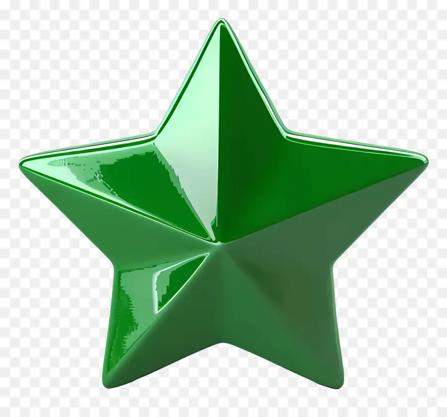 Estrella Verde，Estrella De Metal PNG