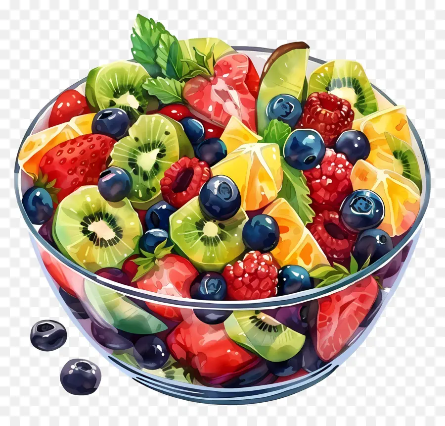 Ensalada De Frutas，Kiwi PNG