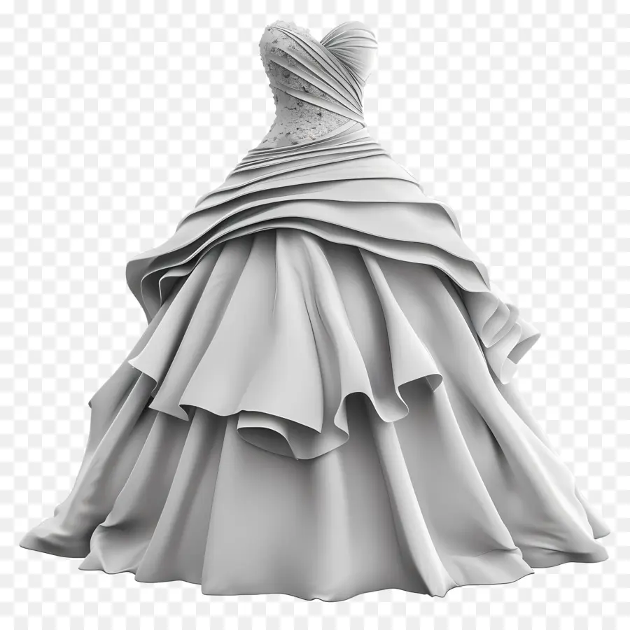 Vestido De Bola，Vestido De Novia PNG