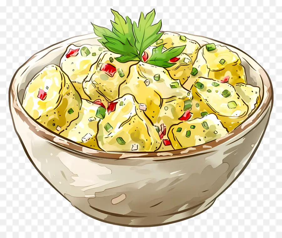 Ensalada De Patata，Guacamole PNG