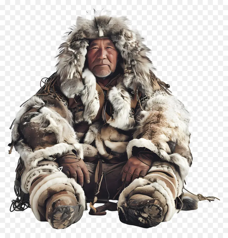 Hombre Inuit，Hombre PNG