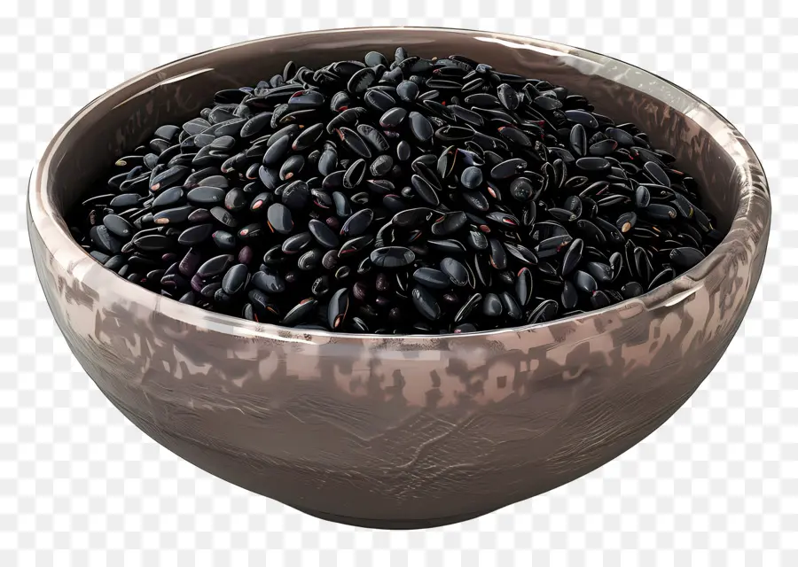 Arroz Negro，Semillas Negras PNG