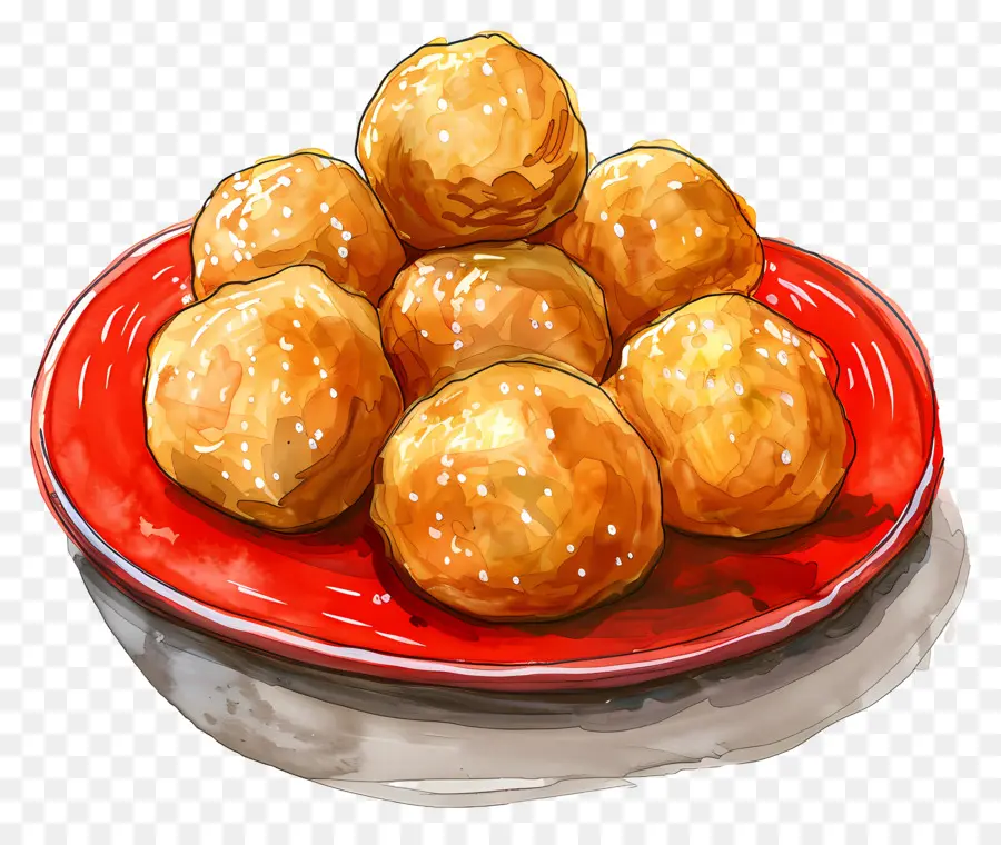 Panipuri，Pasteles Dorados PNG