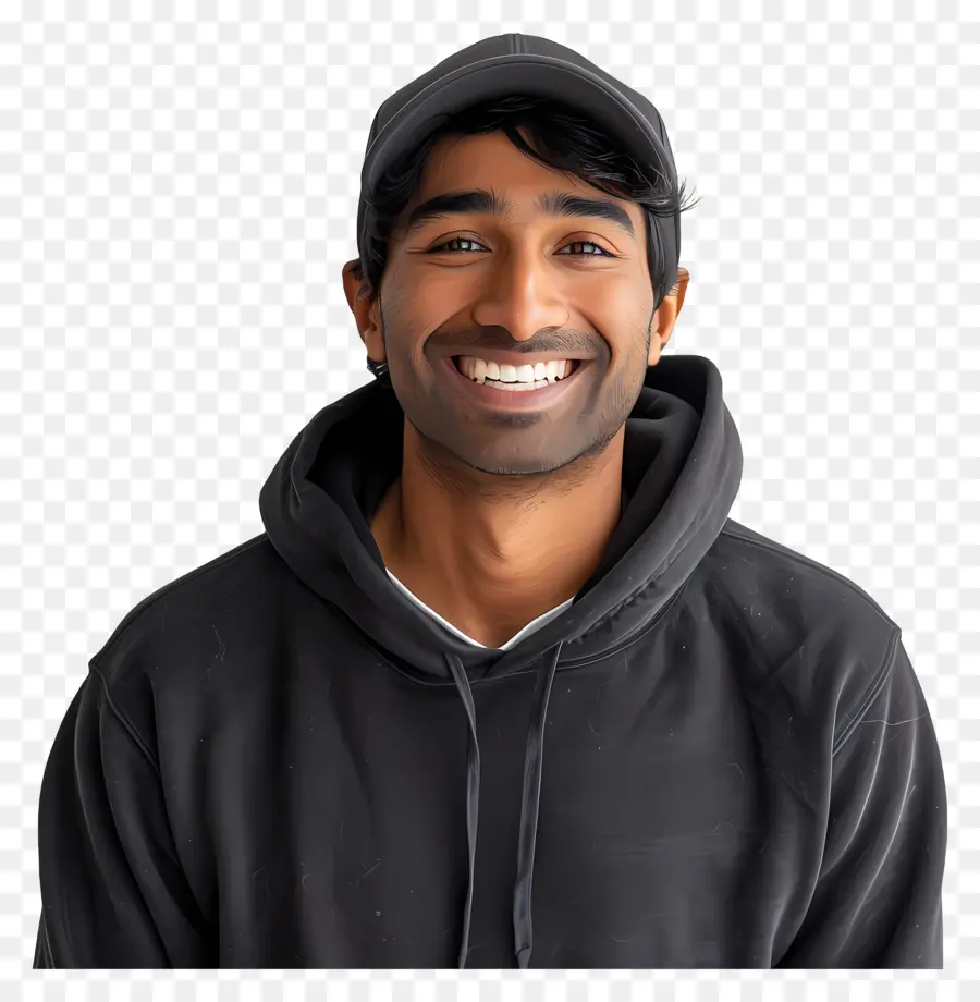 Hombre Indio，Sonriente Hombre PNG