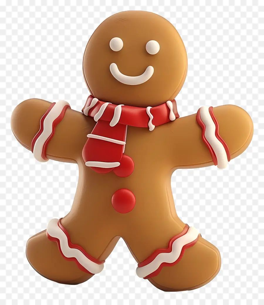 Hombre De Jengibre，Navidad PNG