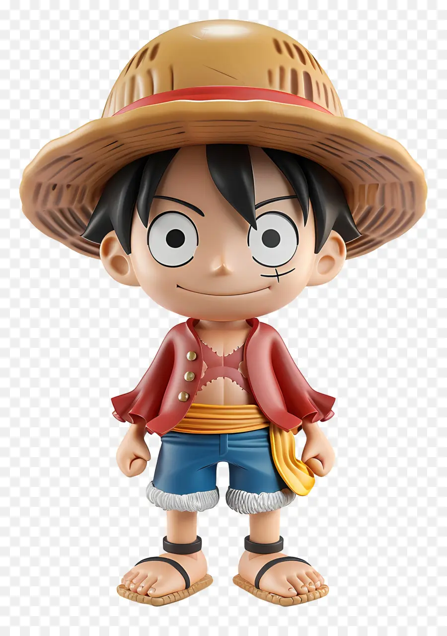 Figura De Acción Luffy，De Una Sola Pieza PNG