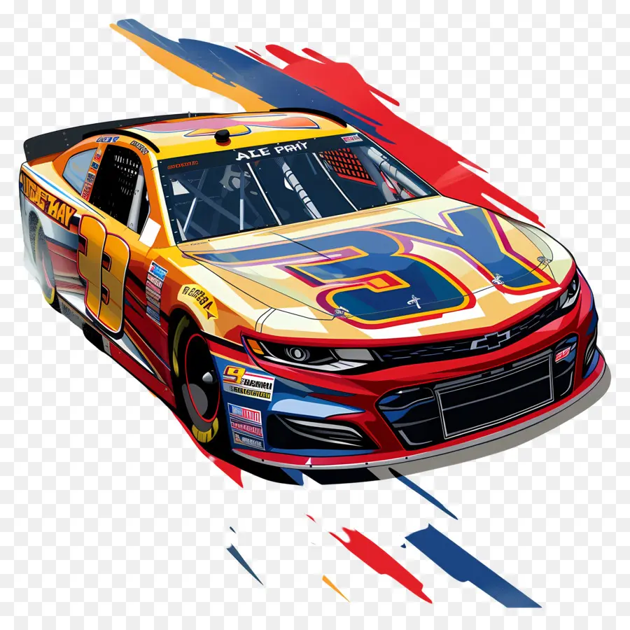 Día De Nascar，Coche De Carreras PNG