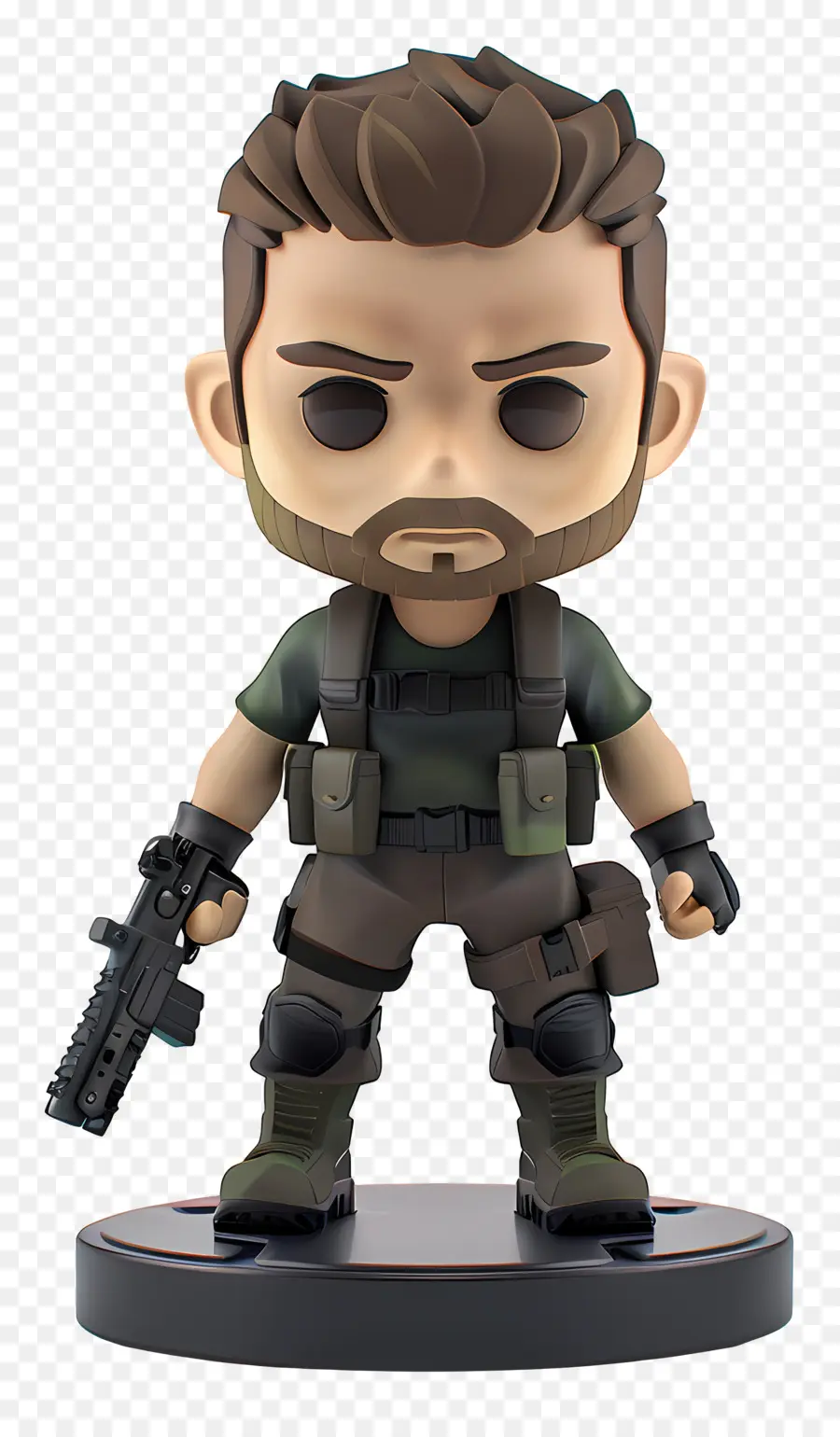 Figura De Chris Redfield，Militar PNG