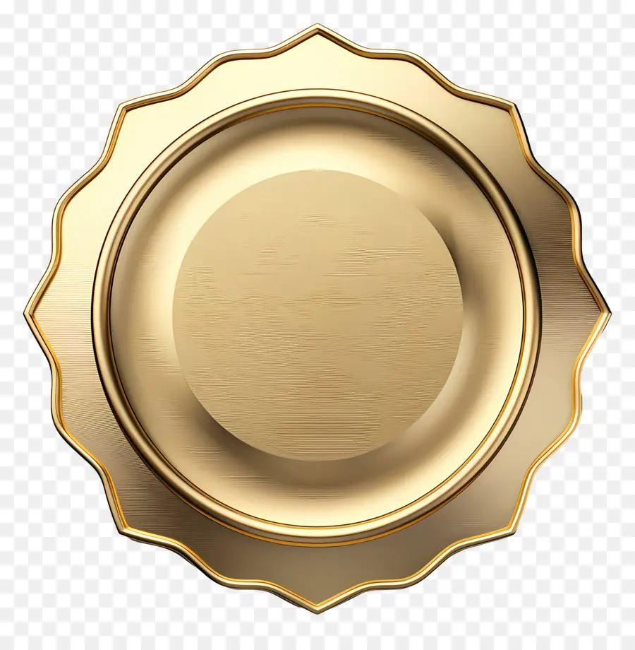 Placa De Oro De，Medalla De Oro PNG