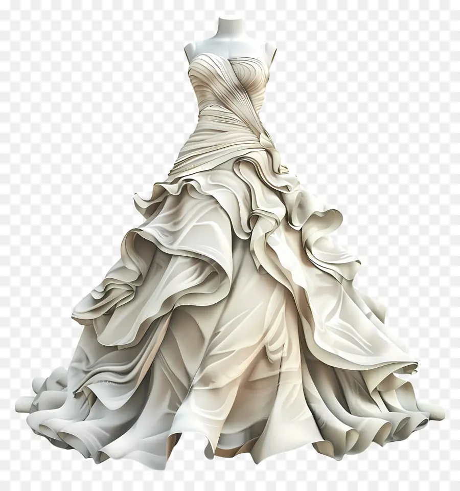 Vestido De Novia，Vestido Blanco PNG