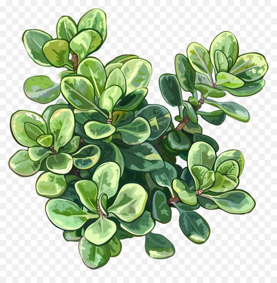 Planta De Jade De Ondulación，Planta PNG