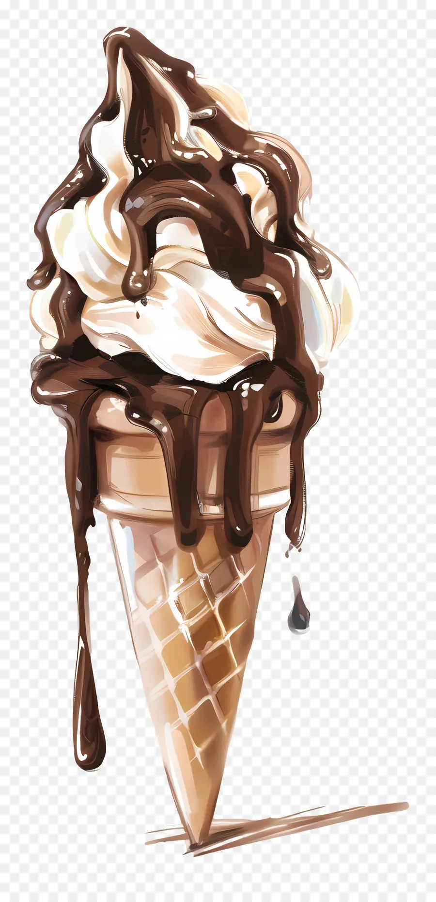 Helado De Palo，Chocolate PNG